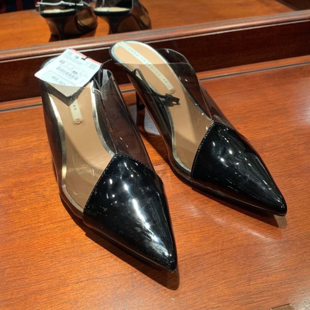 Zara Translucent Heels
